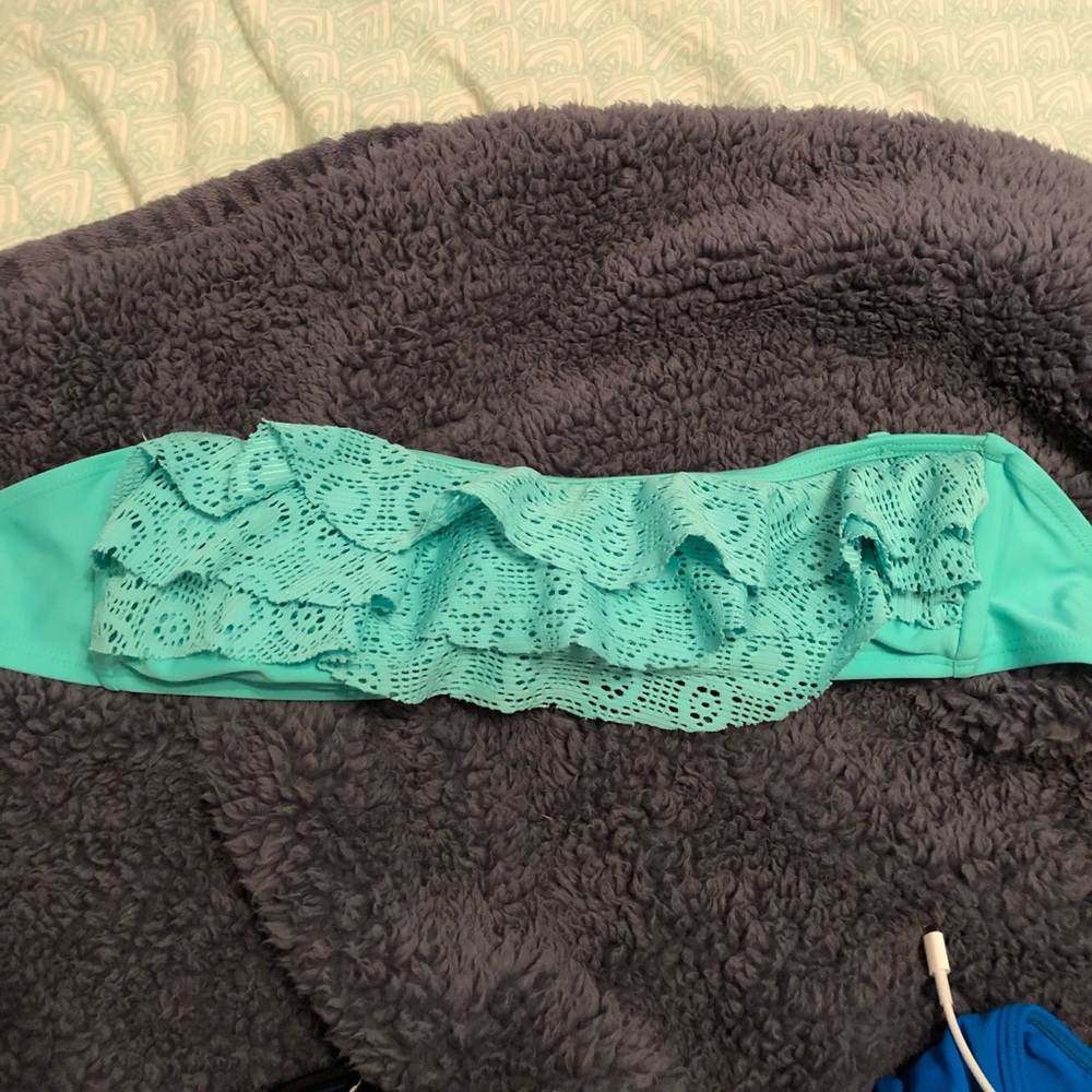 Teal Bikini Top